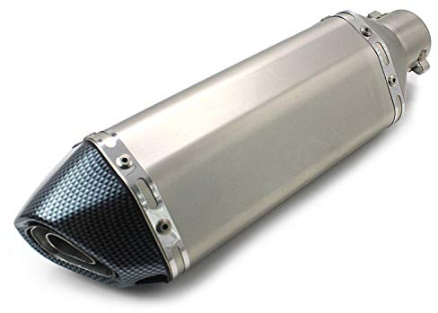Pot Echappement Force pour pour Kawasaki ZR-7 / ZR-7S Silencieux INOX-Look Carbone