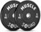 MuscleSquad Olympic Rubber Bumper Plates 5kg - 20kg Set