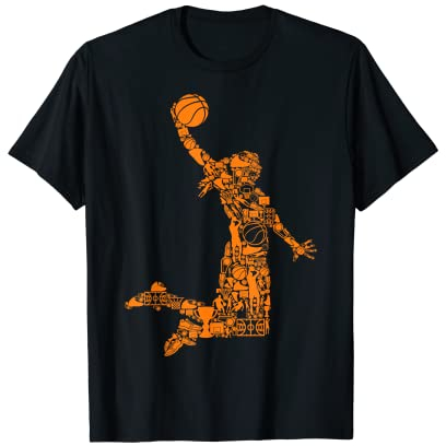 Basketball Basketballerin Mädchen Damen T-Shirt