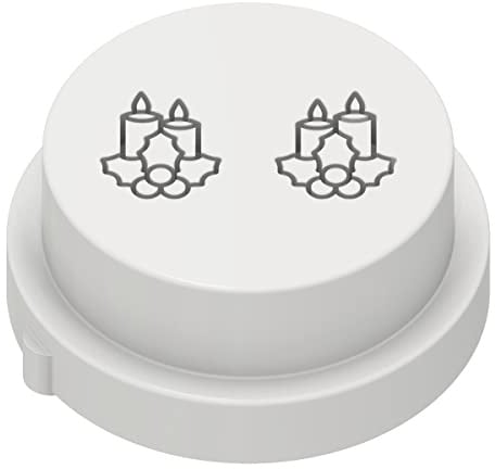 Pastidea - Matrize Zubehör Kerze Advent Weihnachten kompatibel mit Philips Pastamaker Avance