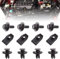 JUNMEIDO 30pcs Tornillo Seguridad Rueda Coche Tornillos de Seguridad Antirrobo Pernos de Seguridad Antirrobo para Llantas Clips Remaches Plastico Coche Grapas Tornillo Coche para Sujetadores del Motor