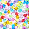 Unvtap 270 Stück Deko Diamanten Bunt, Acryl Juwelen Piraten Edelsteine Set für Hochzeit, Party, Vasenfülle