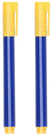 Bnwoinb 2 PièCes de Stylos de VéRification de Billets de Banque - DéTecteur de Faux Billets de Banque - Encre Disparaissant - VéRificateur de Fleurs pour Billets de Banque