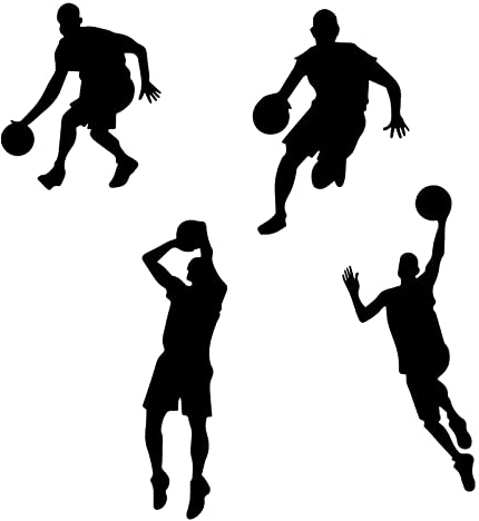 Quanyuchang Basketball-Wandkunst-Aufkleber, Sport-Stil, abnehmbar, Vinyl, Sportball, Wandbild, Tapete für Jungenzimmer, Schlafzimmer, Schule, Basketball-Enthusiasten