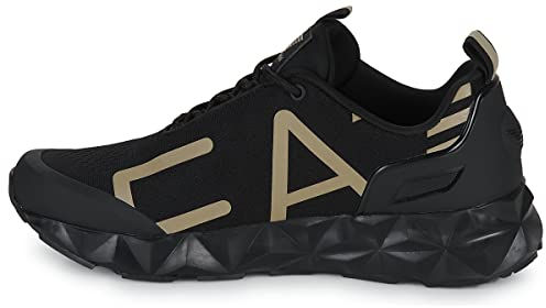 Emporio Armani EA7 Herren c2 Ultimate Sneaker Black - Gold 39 1/3 EU