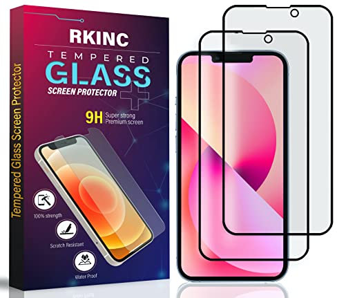 RKINC Screen Protector [2-Pack] for iPhone 14 Pro 6.1-Inch, Matte Tempered Glass Film Screen Protector, 0.33mm[Anti-Glare][LifetimeWarranty][Anti-Scratch][Anti-Shatter]