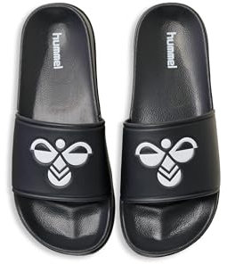 hummel Sandales de bain piscine Slide pour adulte, Noir , 40 EU