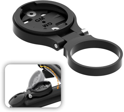 Garmin Fahrradhalterung – Verstellbare Fahrradcomputer-Halterung für Straße/Berg, kompatibel mit Garmin, Wahoo, Bryton, Cateye GPS & Tacho
