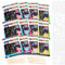 YiliYa Kratzbilder Kinder,12 Satz/120 Blätter Regenbogen Kratzpapier mit 12 Holzstifte und 5 Malschablonen Magic Scratch Book Kratzbilder Notizbuch Set zum Kinderkritzeleien Zeichnen und Basteln