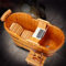 MegLob Holz Freistehende Badewanne Beleuchtet, Spa-Center Deech-Wading Badewanne Für Erwachsene, Mobiler Massivholz-Soaker Mit Holzschalen,110cm/43.31