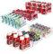 Mkitnvy Organizador Nevera 6 Piezas, Organizadores para La Despensa, Cajas de Almacenaje de Refrigerador para la Cocina, despensa, armarios, encimeras, sin BPA