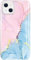 luolnh Gold Glitter Sparkle Case Compatible with iPhone 13 Case Marble Design Shockproof Slim Soft Silicone TPU Bumper Cover Phone Case for iPhone 13 6.1 Inch 2021(Soft Red)