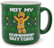 Silver Buffalo Shrek Lebkuchenmann Not My Gumdrop Buttons Keramiktasse Camper | Große Kaffeetasse für Tee, Espresso, Kakao | Fasst 590 ml