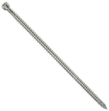WKFC TORX Holzbauschrauben Konstruktionsschrauben Vollgewinde Zylinderkopf ETA (50 Stück - Ø8mm x 240mm TX40)