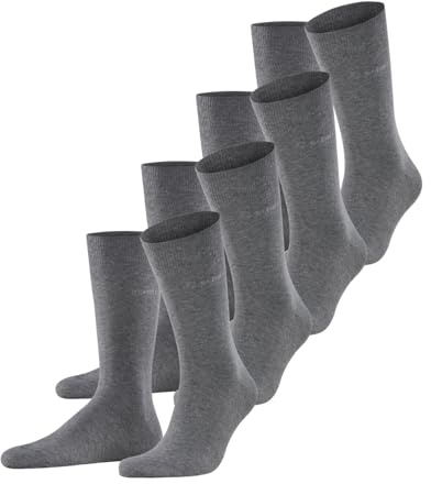 ESPRIT Herren Solid Socken Baumwolle atmungsaktiv