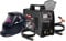 CEVIK PRO CE-ULTRA200LCD - Soldador Inverter MMA con Máscara de Soldadura y Portaelectrodo - 200A 40% 230V - Electrodos hasta 5mm - Pantalla LCD - Máquina de Soldar Profesional Portátil Compacta