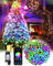 DOTWAYAW Smart Lichterkette Weihnachtsbaum 30M 300LED Weihnachtsdeko Lichterkette -App-Gesteuerte Lichter für Weihnachtenrn mit 16 Millionen RGB Farben LED-Lichtern