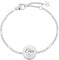 Personalisiertes Armband mit Name – Perfektes Geschenk für Muttertag & Ostern I Kinder & Damen Armband I Taufgeschenk, Freundschaftsarmband, Einschulung Mädchen I In Silber, Gold & Roségold