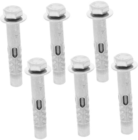 iplusmile 6er-pack M8x60-expansionsankerbolzen Robuste Externe Mutteranker Einfache Installation Für Anwendungen