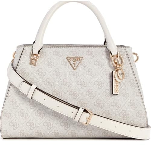 GUESS Noelle Girlfriend Satchel Dove Logo