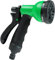 Suinga Pistola de Riego regulable 8 multifunción, Pistola de Agua para Jardín, 8 Modos Ajustables de pulverización, Pistola de Manguera, verde