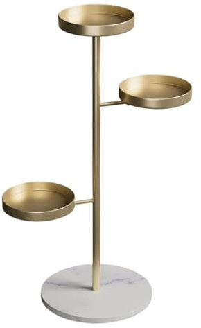 Metall Pflanzenständer Blumenregal für Innen Garten Balkon Hohe Treppen Display Rack für Bonsai Töpfe und Pflanzgefäße Moderner Pflanzenständer für Blumen und Pflanzen