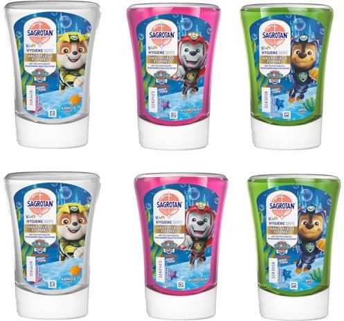 Sagrotan No-Touch Kids Nachfüller - Mix-Set - 3 x 2 x 250ml