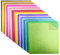 30 Blatt - Doppelseitiges Glitzerpapier zum Basteln, Bunt Glitzer Papier 12 Inch(30.5x30.5cm) - 30 Farben 250g/m² Glitterkarton Farbige Papier Karton zum Basteln und Gestalten