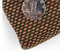 Premium Thick Speaker Mesh Cloth - Classic Vintage Grille for Enhanced Audio Quality - Ideal for Regular Speakers(BlackBrown(150x50cm))