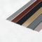 Profilo Di Transizione Pavimento, Autoadesivo, Profilo Coprisoglia Piatto Per Pavimento, Strisce Di Rivestimento Per Pavimenti, Alluminio Anodizzato(Iron grey,3.5cm)