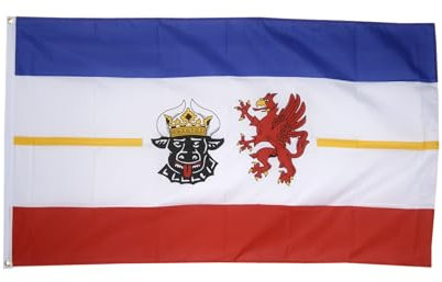 Flaggenfritze Fahne Flagge Mecklenburg-Vorpommern 60 x 90 cm professionelle Qualität