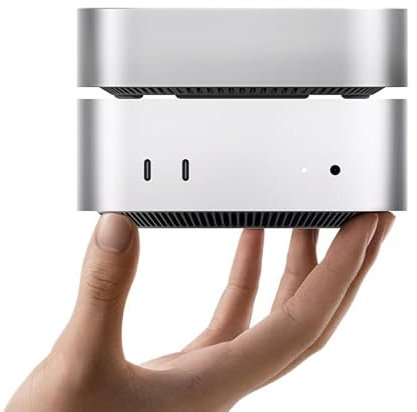 ORICO MiniMate M4Pro SSD externe 2 To pour Mac mini M4 2024, NVMe Thunderbolt (USB-C), USB4, câble USB-C 2 × 40 Gbps, Plug and Play pour macOS/Windows/Linux