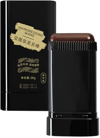 Cepillo de cubierta de gris set de color de cabello temporal para tinte natural, color de cabello infido para principiantes | Peine de protección de raíz fácil de aplicar para la corrección de cosplay