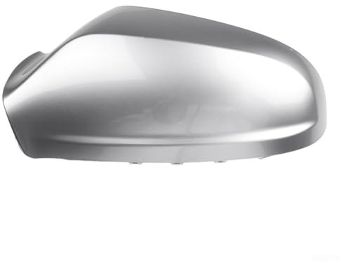 For Vaux Astra H MK5 Left Side Wing Mirror Cover Silver Grey 2004-2009 ABS Door Mirror Casing Exterior Accessory