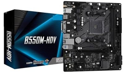 Scheda madre desktop B550M-HDV M-ATX Socket AM4 DDR4 128 GB PCIe4.0 M.2 SATA 3 schede madri Supporta CPU Ryzen 5000