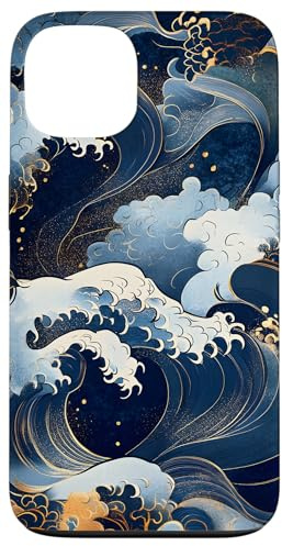 Ocean Waves Nature Japanese Case for iPhone 13