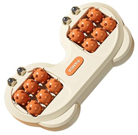 TQEBWUS Fußroller, Rollmassagegerät für die Fußpflege, tragbares Rolltablett für Spa, Beine, Komfort, Zuhause, gemeinsame Pflege
