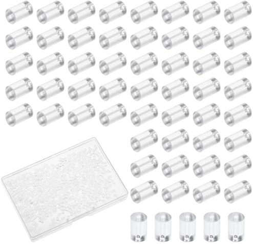 500 Stück Ohrring Verschluss, Ohrringverschlüsse Klar Gummi Ohrstopper Ohrring Stecker Weicher Silikon Ohrring Stopper Für Haken Ohrstecker DIY Schmuckherstellung