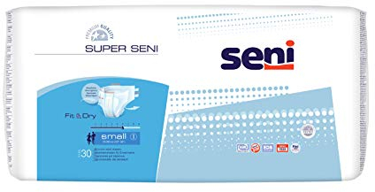Super Seni small (3 x 30 Stk.) Windelhose Bauchumfang 55 - 80 cm bei mittlerer Inkontinenz