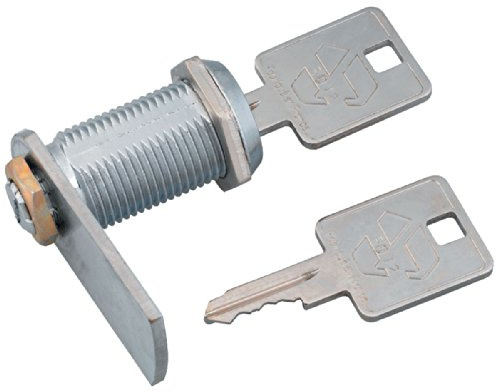 Barillet à paillette avec batteuse pour meuble métallique Vachette - Longueur 41 mm