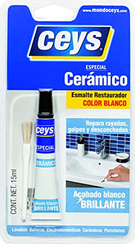 ceys CE505101 RESTAURATORE CERAMICA 15ML, Bianco