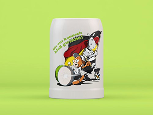 Äffle & Pferdle - Bierkrug Mit ons