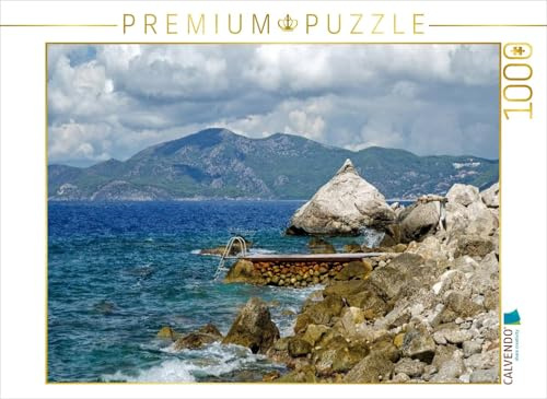 CALVENDO Puzzle Aktas Beach | 1000 Teile Lege-Größe 64 x 48 cm Foto-Puzzle für glückliche Stunden
