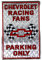 Chevrolet Parking Only Metall Schild