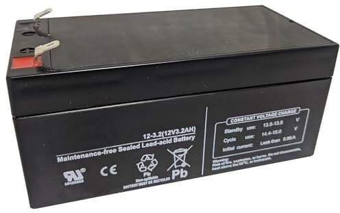 BatteryTrader® battery pack compatible with Black & Decker GLC13 GLC14 Trimmer Replacement 12v sealed lead acid