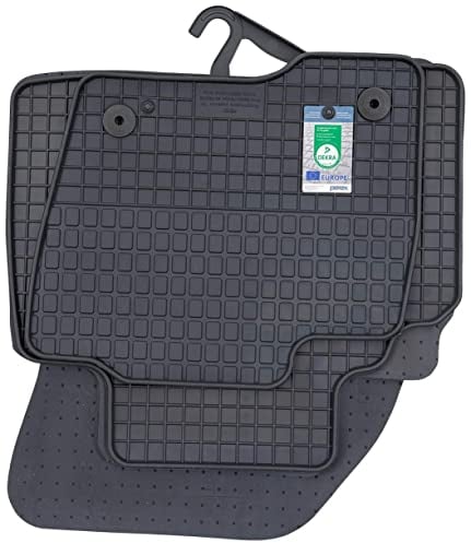 PETEX Gummimatten passend für Galaxy / S-Max ab 09/2015 Fußmatten schwarz 4-teilig