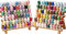 Simthread 120 Madeira Farben Polyester Maschinenstickgarn-Set, 550Y (500M) Polyester Maschinen Stickgarn für alle Stickmaschine