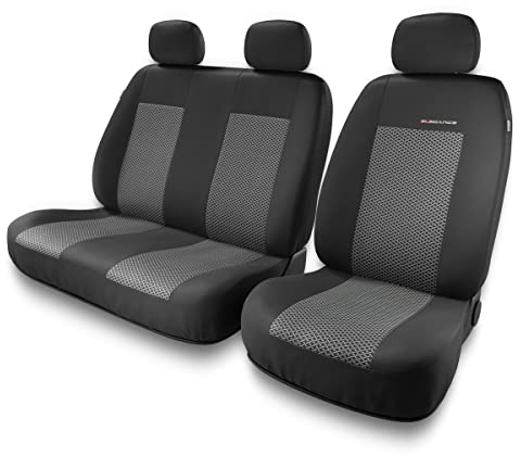 Mossa - Universal Sitzbezüge Auto kompatibel mit Iveco Daily II, III, IV, V, VI (1990-2019) - Autositzbezüge Schonbezüge für Autositze - BE-2