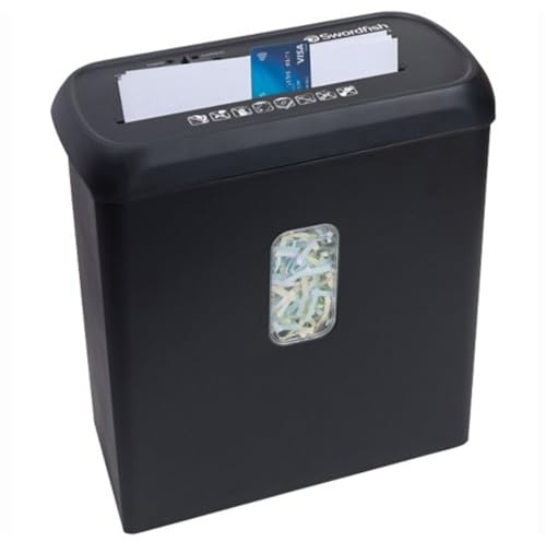 Swordfish 40357600XC-P4 Cross Cut Paper/Document Shredder,Black