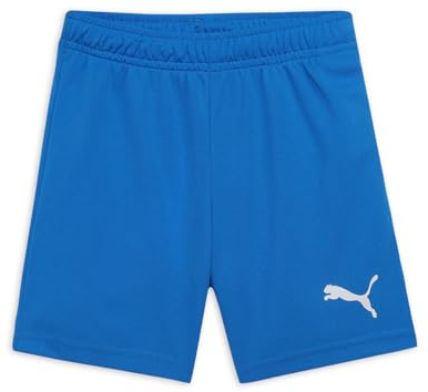 PUMA Unisex Kinder Teamrise Jr Shorts, Electric Blue Lemonade-puma White, 164 EU